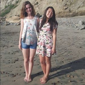 Floral Off Shoulder Dress